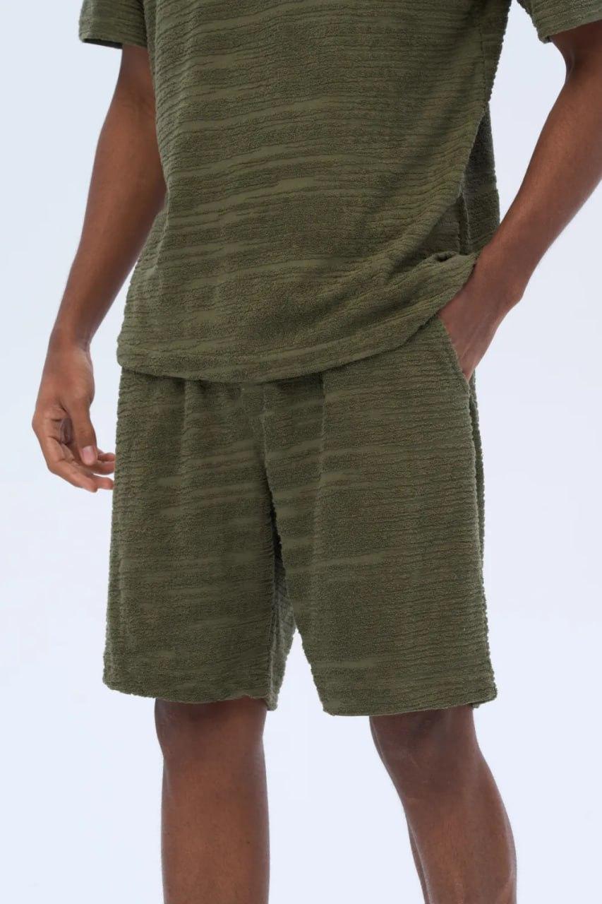 "NN07 Jerry Shorts Capers Green"