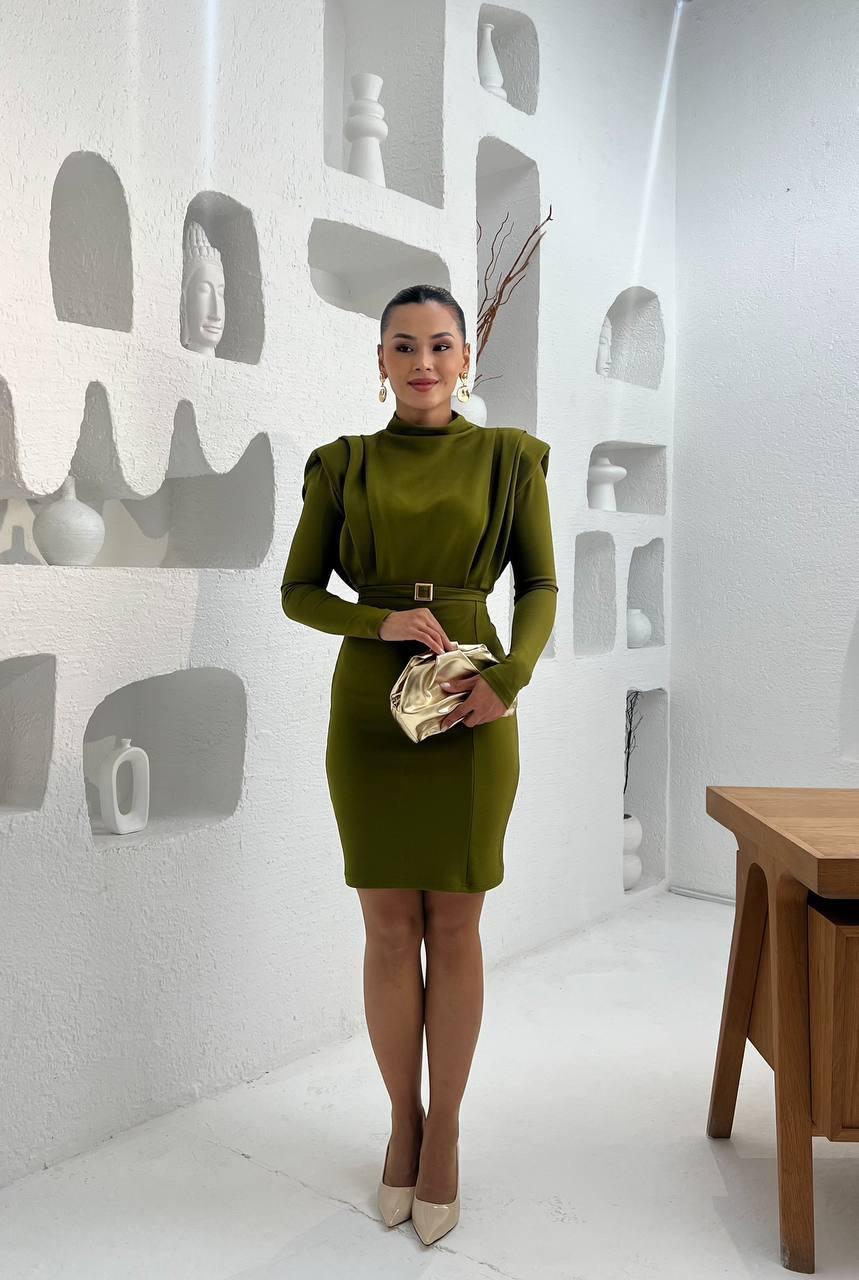 Mini Dress Collection with Strong Shoulder Detail