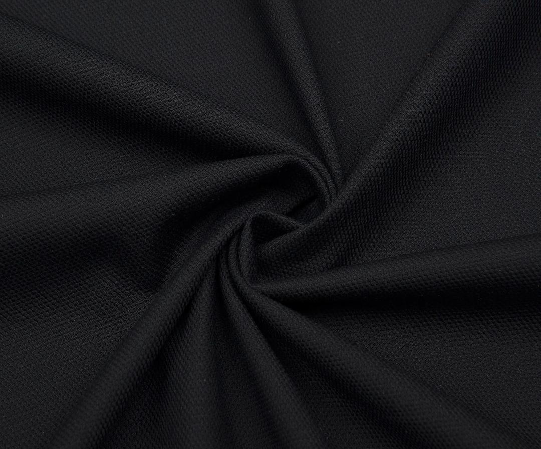 ХЛОПОК С ЛАЙКРОЙ ПО ВСЕЙ ШИРИНЕ - ЧЕРНЫЙ