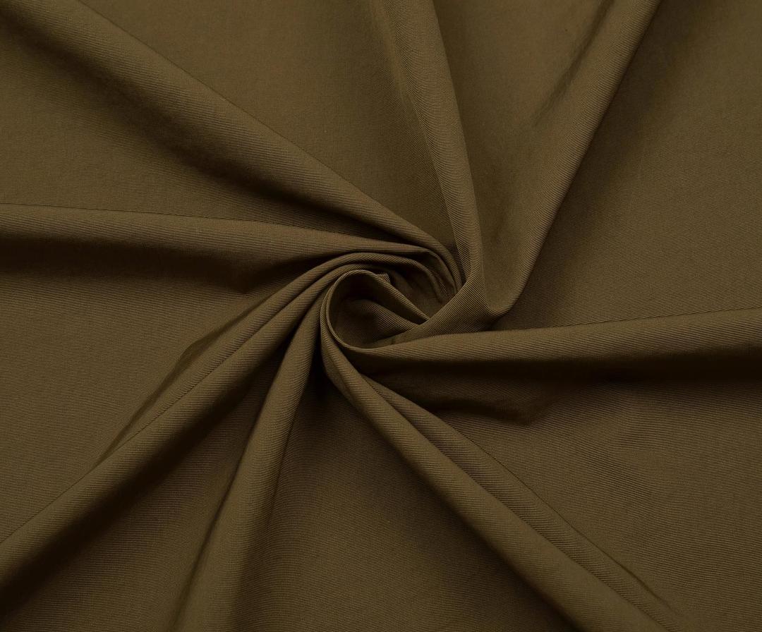 THIN TRENCH COAT FABRIC - KHAKI