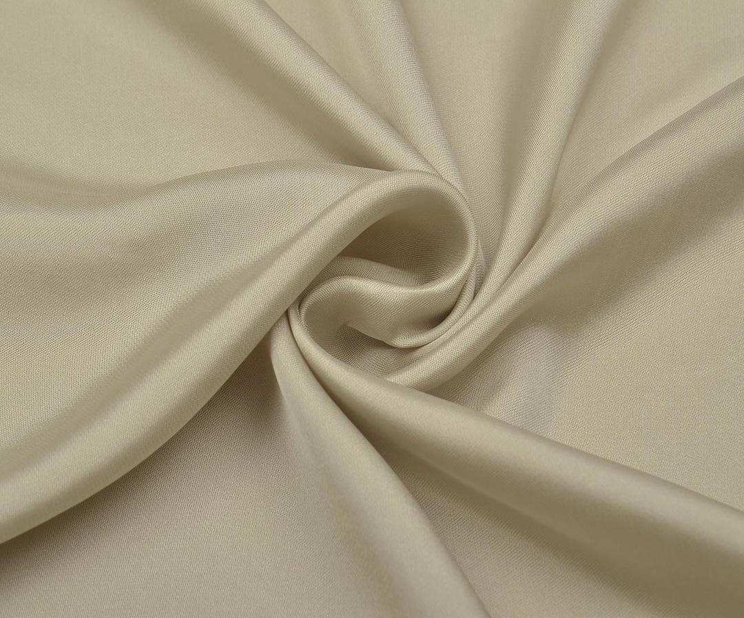 SATIN FABRIC - BEIGE
