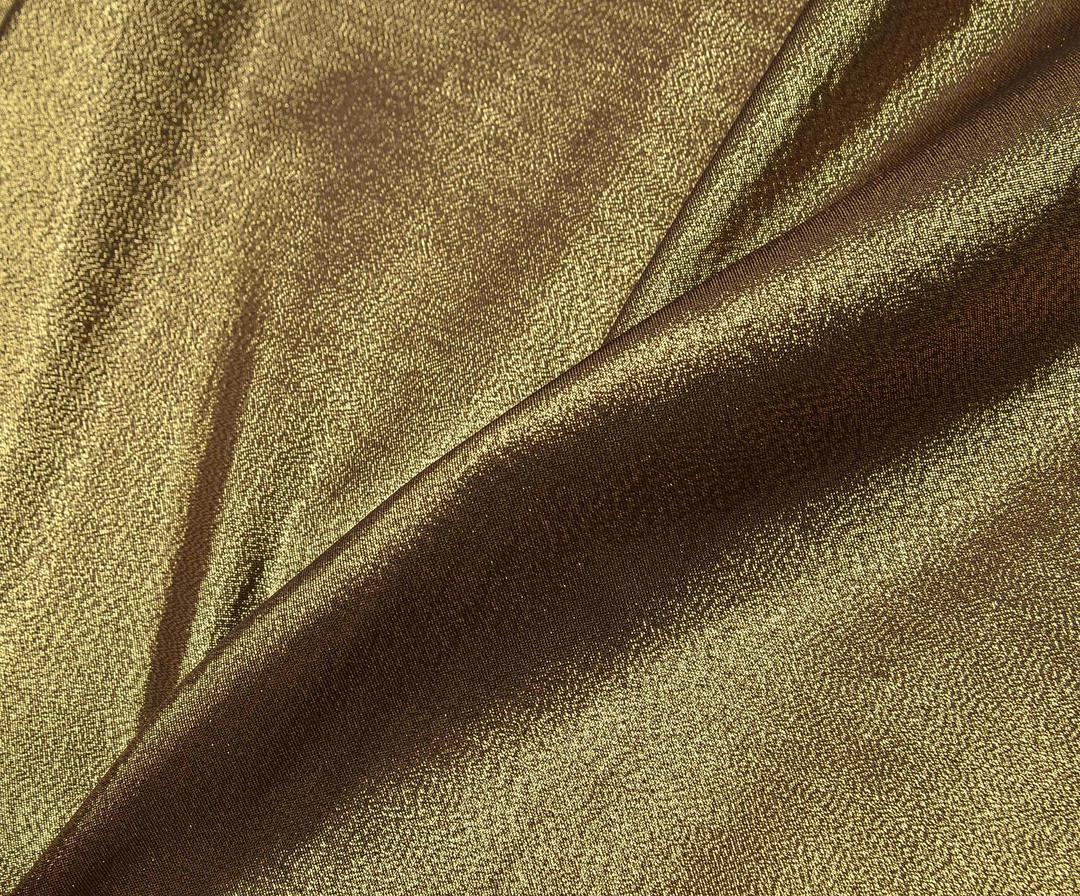 ТКАНЬ С БЛЕСТКАМИ - ЗОЛОТО