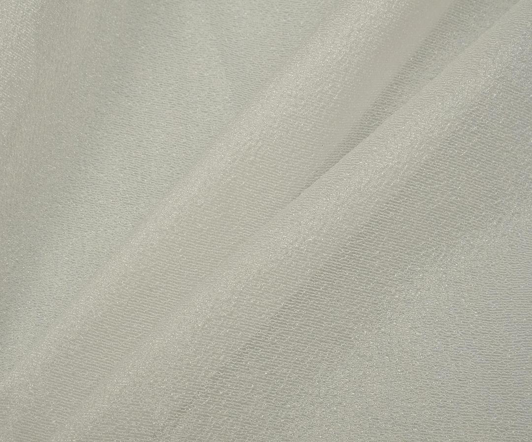 ТКАНЬ ОРГАНЗА С БЛЕСТКАМИ - БЕЛЫЙ