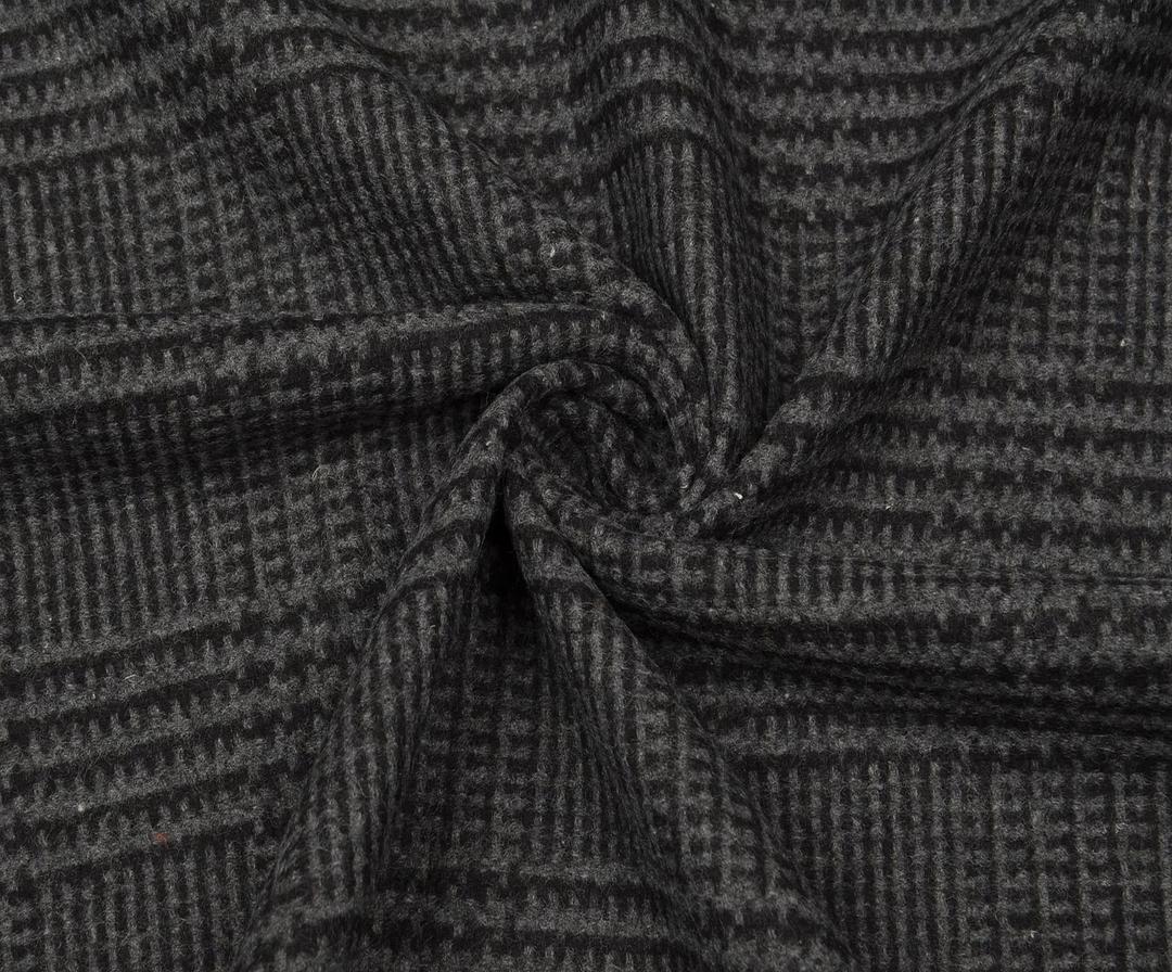 WOOL FABRIC - ANTHRACITE
