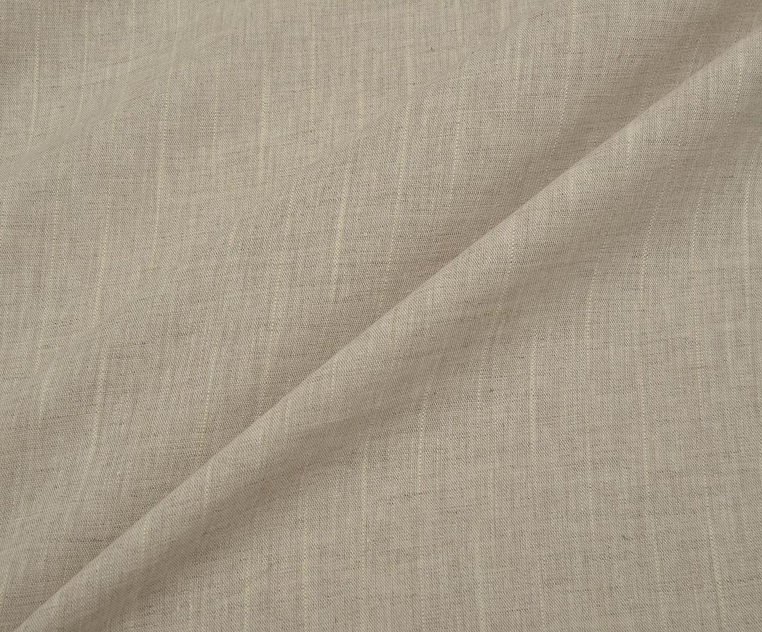 ХЛОПКОВАЯ ЛЬНЯНАЯ ТКАНЬ - СЕРЫЙ