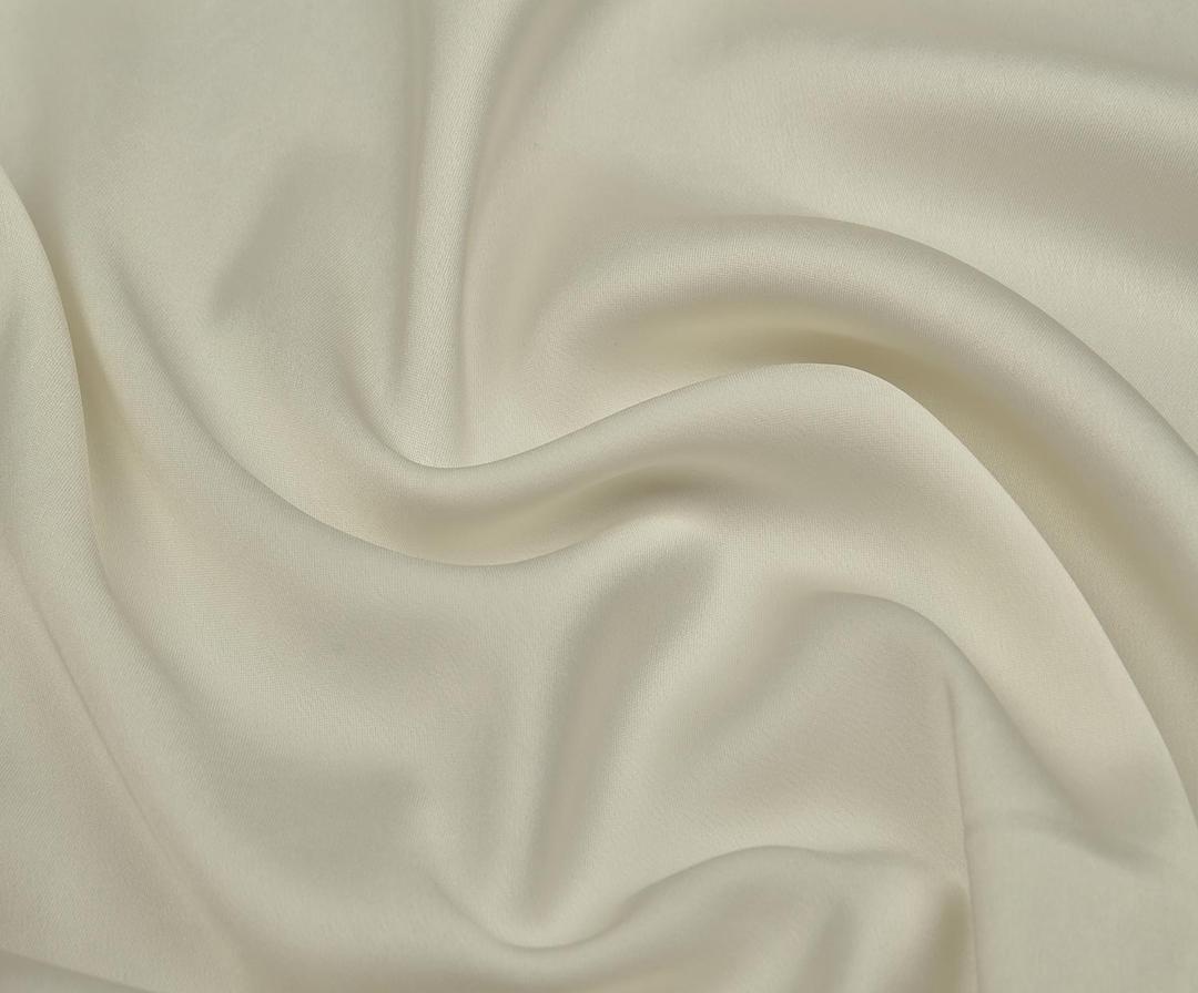 САТИНОВАЯ ТКАНЬ - ЭКРЮ