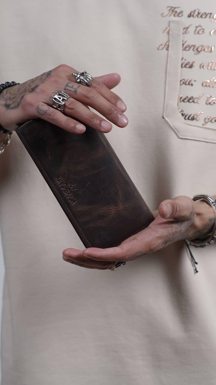 Men's leather wallet