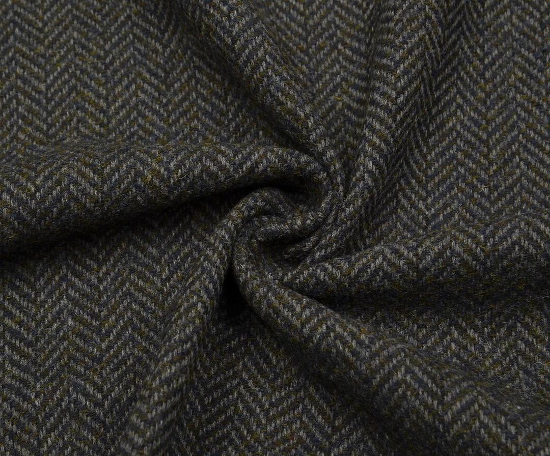 ТКАНЬ ДЛЯ ПАЛЬТО "ЁЛОЧКА" ИЗ ТВИДА - ЗЕЛЕНЫЙ