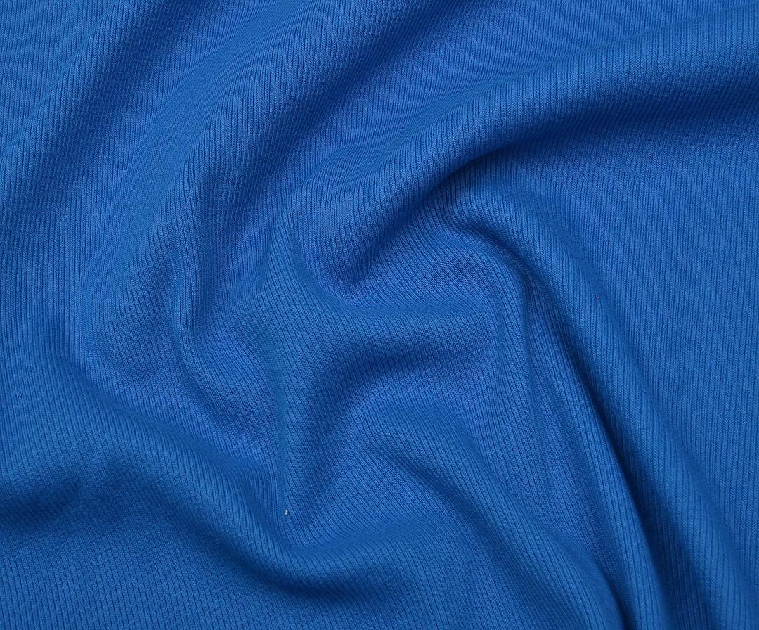 RIB KNIT FABRIC - NAVY BLUE