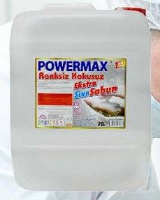 POWERMAX Colorless Odorless Extra Liquid Soap 20 Lt