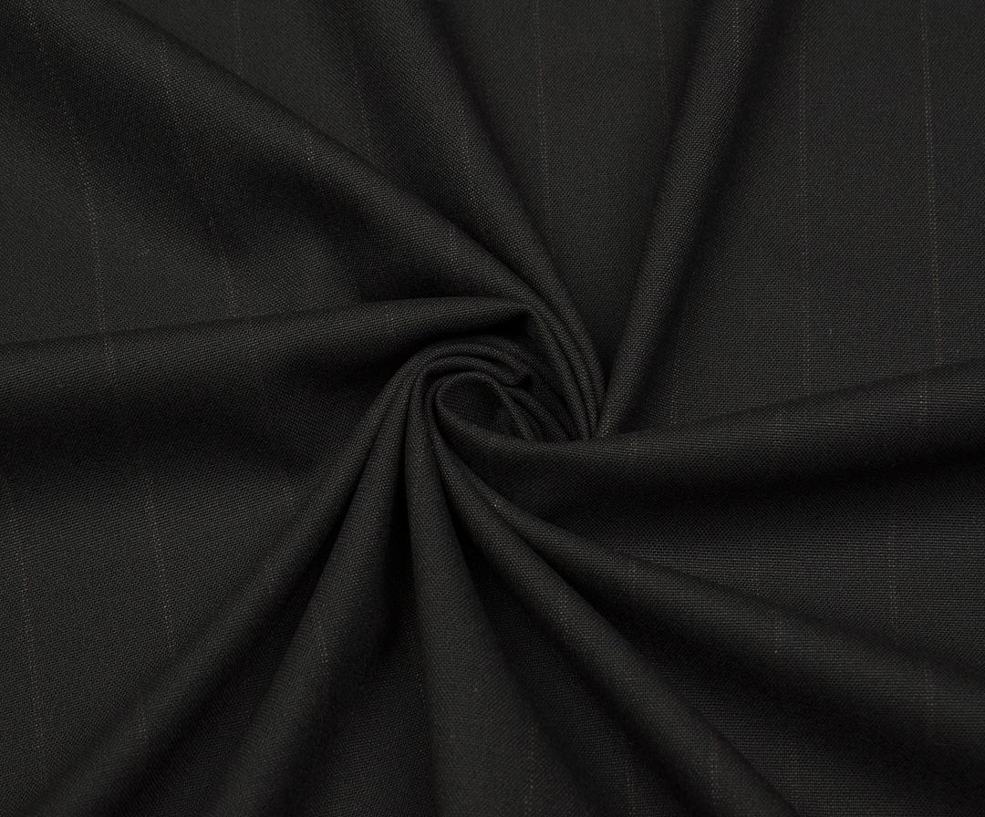 ÇİZGİLİ LİKRALI BEZAYAĞI KUMAŞ - SİYAH