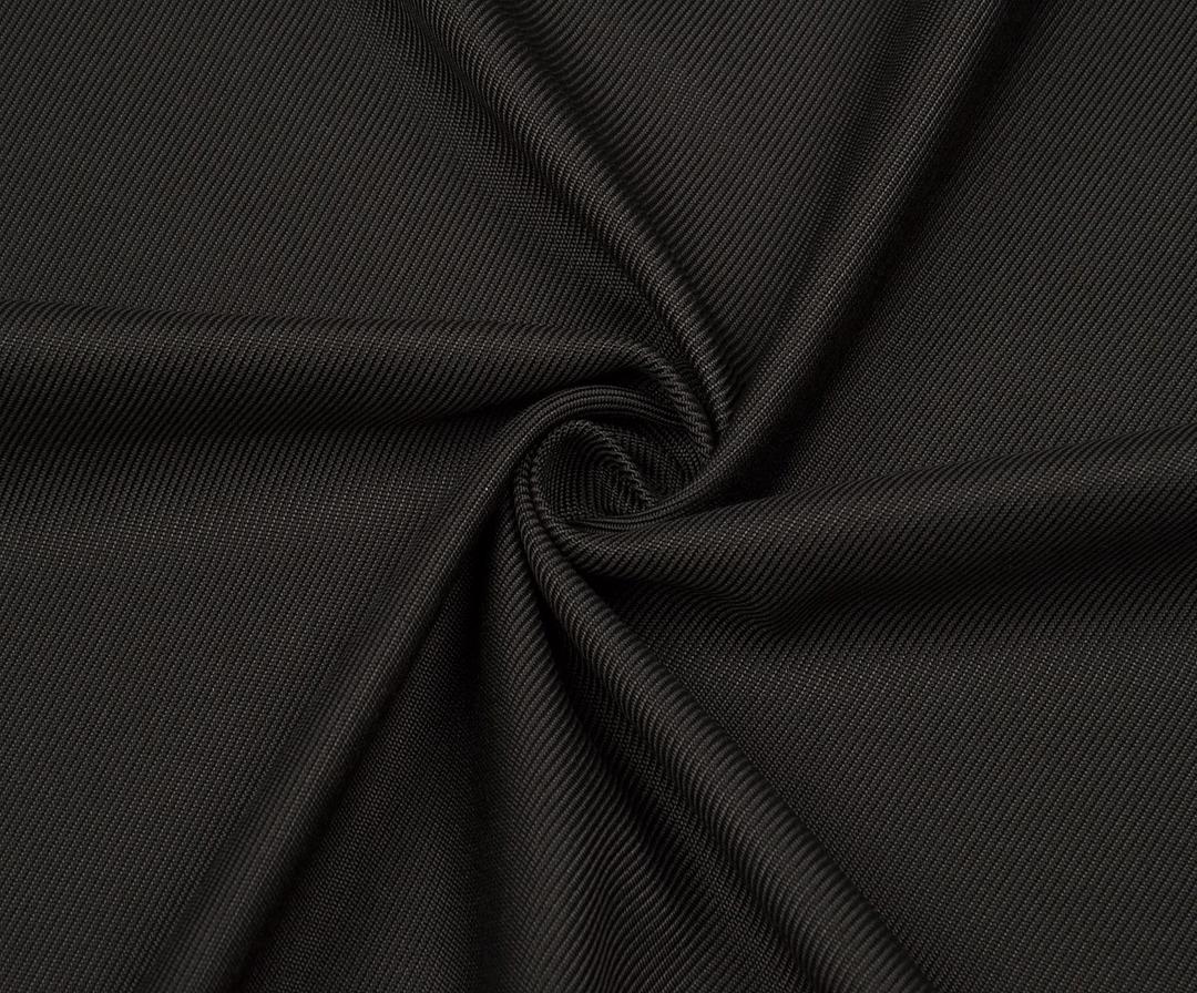 GABARDINE FABRIC - BLACK