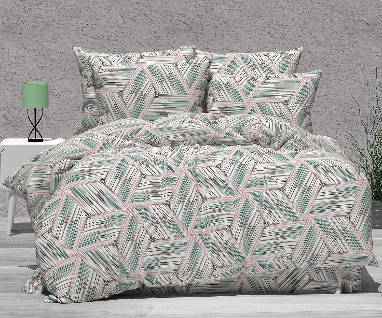 Bedding set for a double bed