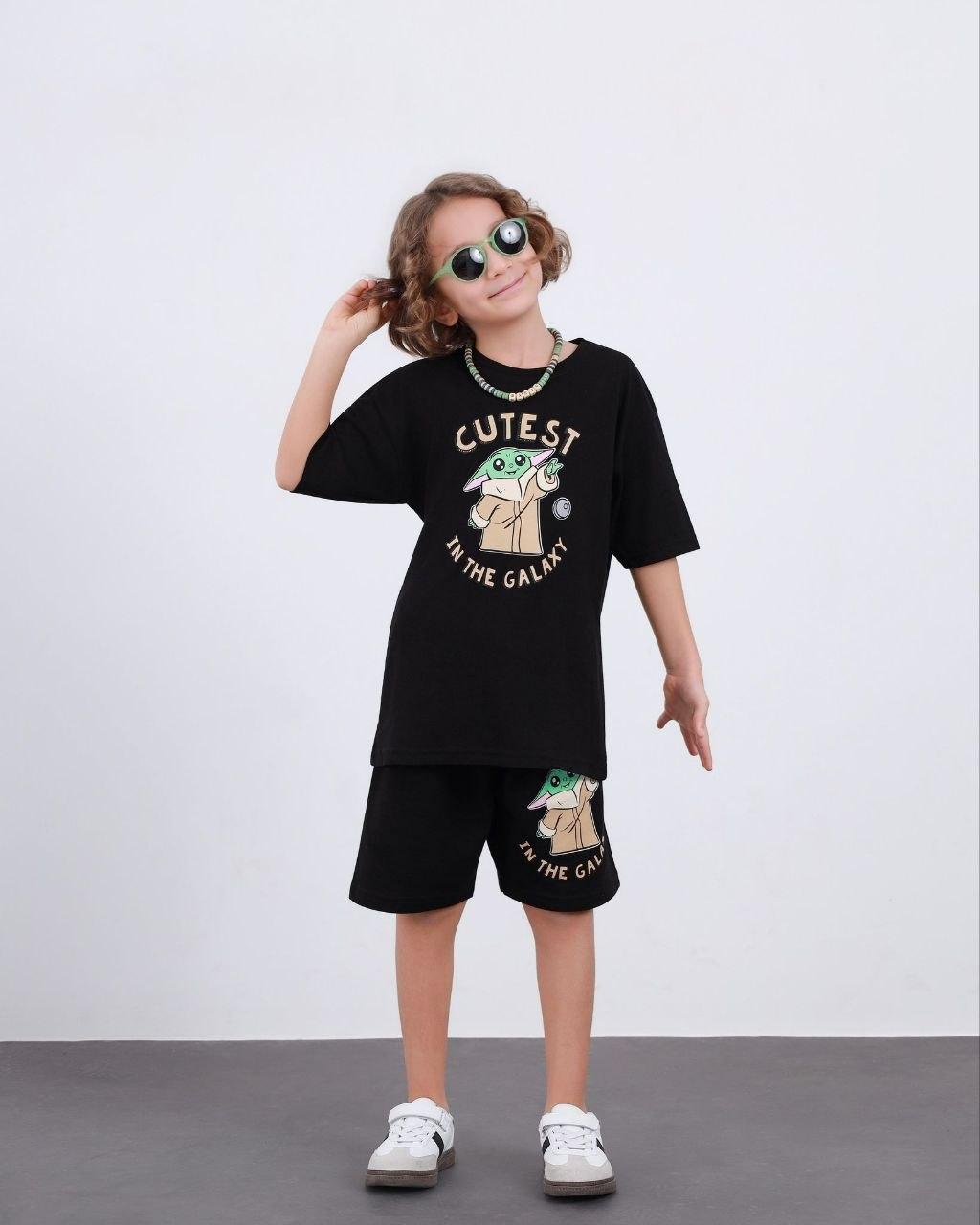 Cutest in the Galaxy: Baby Yoda Kids Clothing Set