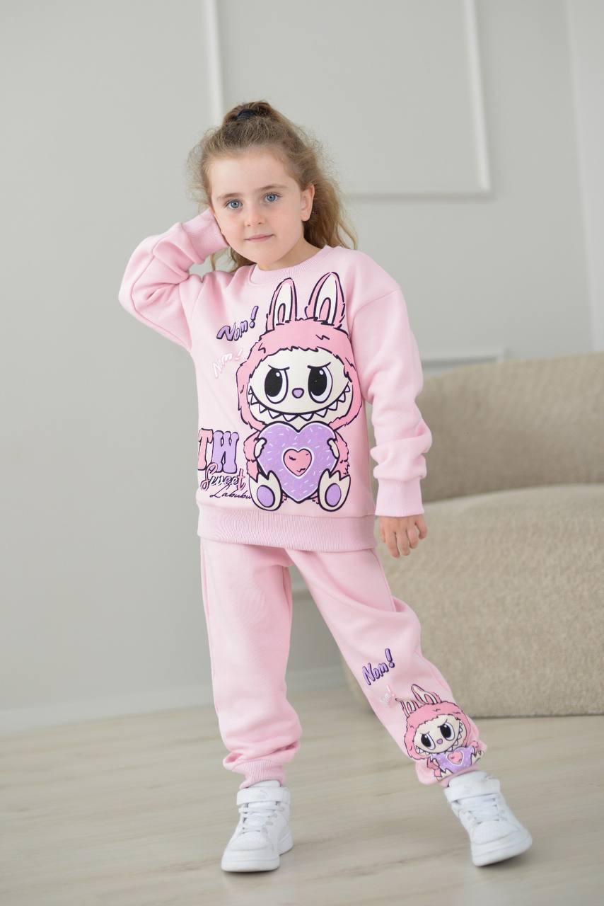 Cute Rabbit Print Children's Tracksuits