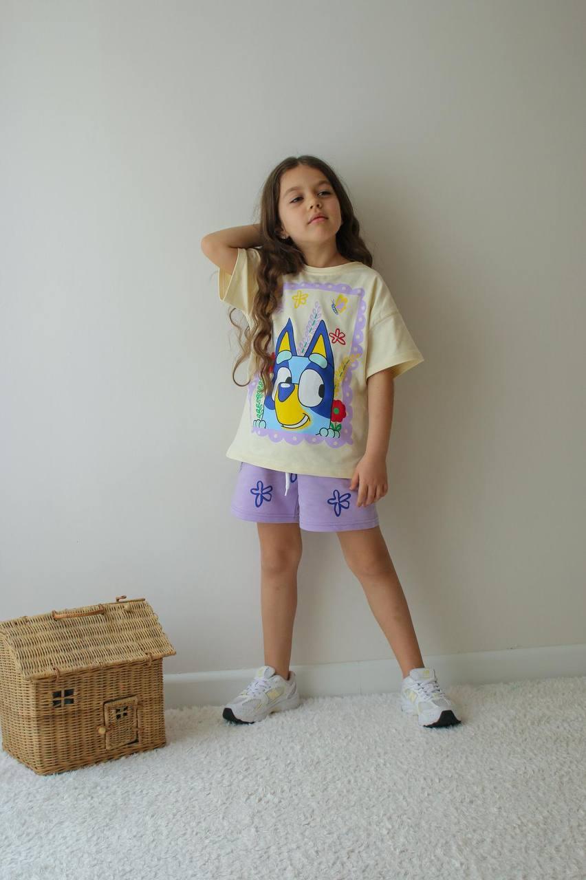 Cheerful and Colorful Shorts Sets for Girls