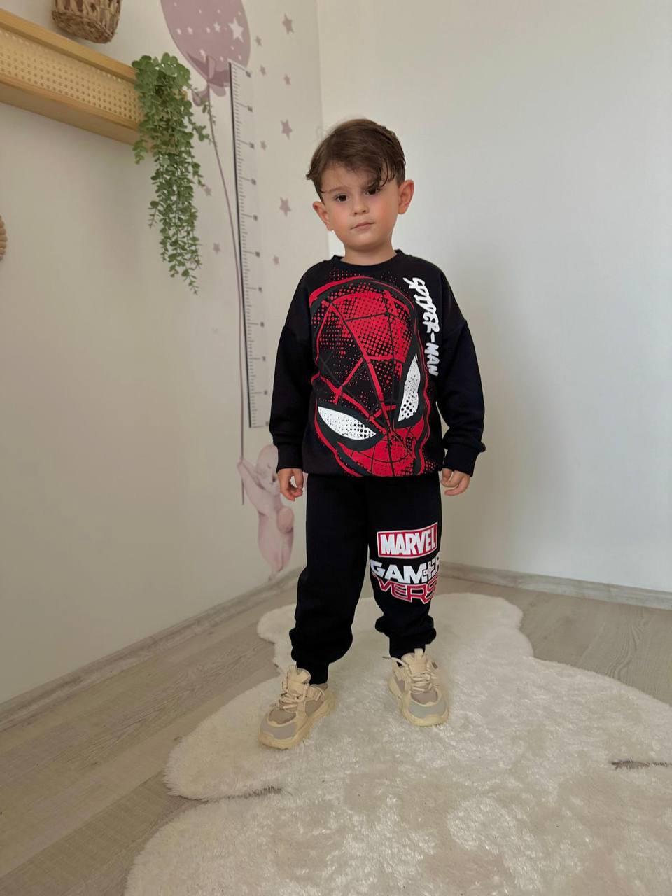 Superhero and Cute Friend Themed Tracksuits for Kids